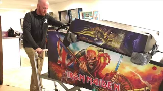 SDTM: Unboxing an Iron Maiden Pro pinball machine