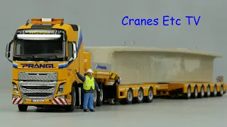 WSI Volvo FH4 + Broshuis 3+6 Trailer 'Prangl' by Cranes Etc TV