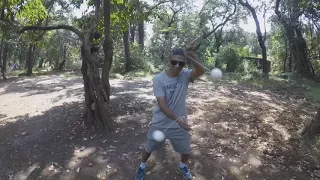 Spinning Poi and Contact Juggling at Ryewood Park