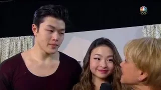 2016 U.S. Nationals - Shibutani winners interview NBC