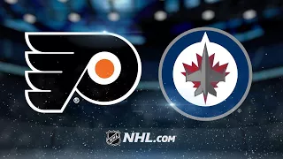 Jets tie game late, top Flyers in SO