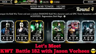 Kold War Tower Tower Battle 182 ,189 Fights + rewards | MK Mobile