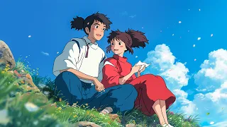 3 Hours Of Ghibli Music To Bring You Back To Your Childhood 🌻 The Best Ghibli Studio Ever