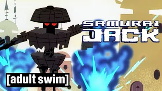 Samurai Jack | Jack Fights the Ultra-robots | Adult Swim UK 🇬🇧