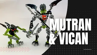 Lego Bionicle Review - Mutran and Vican 8952
