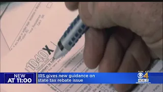 IRS gives new guidance on state tax rebate issue