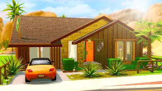 70's Family Tiny House || The Sims 4 Speed Build || No CC