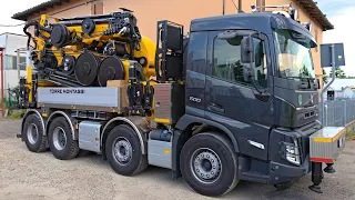 Volvo FMX500 8x4 - Effer 1855L - Torre Montaggi