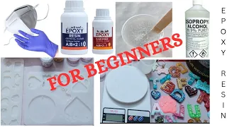 Things needed for Epoxy resin - beginners