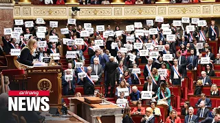 Macron's government survives no-confidence votes sparking new protests against pension reform