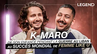 K-MARO, DE SON ENFANCE PENDANT LA GUERRE AU LIBAN AU SUCCÈS MONDIAL DE FEMME LIKE U (rap, argent...)
