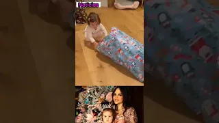 Natti Natasha sorprende a Vida Isabelle con un tierno regalo está navidad😍