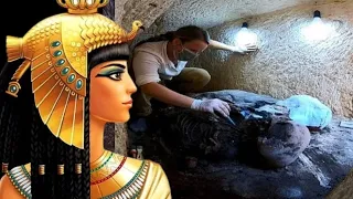 The discovery of a tunnel under an ancient Egyptian temple Was the tomb of Cleopatra found.