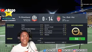 iShowSpeed Loses 14-0 on FIFA 🤡😂 (FULL MATCH)