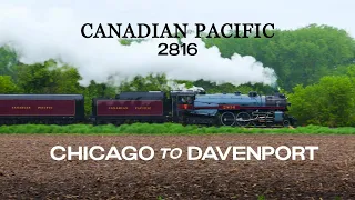 Canadian Pacific 2816 - Chicago to Davenport