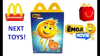 2017 NEXT MCDONALD'S HAPPY MEAL TOYS DESPICABLE ME 3 EMOJI MOVIE POKEMON SUN & MOON HAPPY MEAL BOOKS