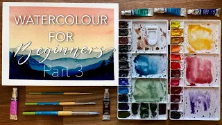 Learning To Paint With Watercolour Part 3: The BEST Beginner Painting to Start With!