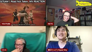 [ &TEAM / Road Not Taken ] K-POP MV REACTION 夜のゲーム菩薩（밤의 게임 보살)