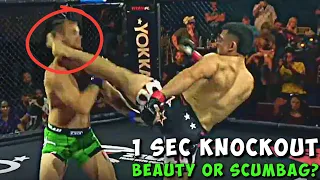1 SECOND KNOCKOUT!?😱 | Fastest KO in MMA History at Titan FC 83 | MMA News