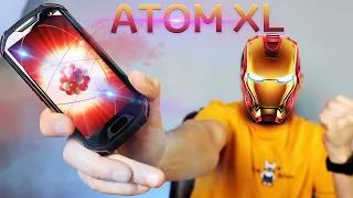 АТОМНЫЙ СМАРТФОН   ТАКОГО ТЫ ЕЩЕ НЕ ВИДЕЛ! Unihertz Atom XL со встроенной РАЦИЕЙ!