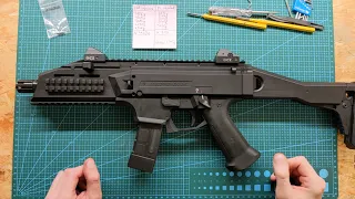 Wymiana sprężyny spustu w CZ Scorpion Evo 3 S1