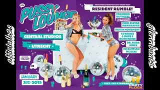 Pussy Lounge Central Studios 2015 @Ruthless, Darkraver, Paul Elstak & The Viper  [HD + Download]