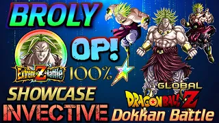 BROLY IS A MONSTER! 100% EZA STR LR BROLY SHOWCASE Dokkan Battle (Global)