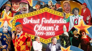 Circus clowns in Sirkus Finlandia 1999-2005