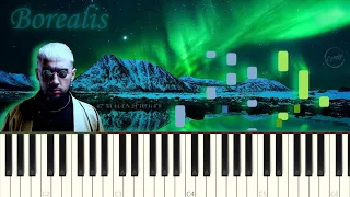 Sofiane Pamart - Borealis [piano tutorial]