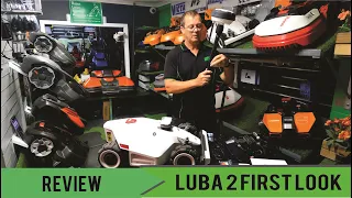 Luba 2 First Look   Wireless Robot Lawn Mowers Australia