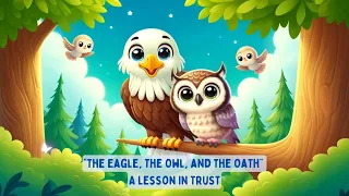 Kids Moral Stories| The Eagle, The Owl, and the Oath: A Lesson in Trust #childrensbooks #kindness