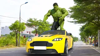 The Incredible Hulk (2024) University Battle [HD] Hulk Smash