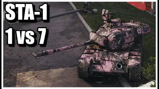 World of Tanks STA-1 - 9 Kills 3,3K Damage (1vs7) Minsk