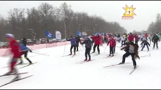 Состоялись республиканские соревнования по лыжным гонкам среди семей на призы Главы Чувашии.