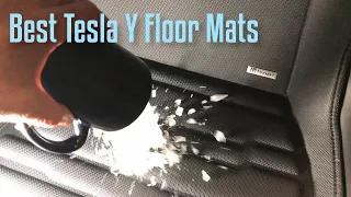 Best Tesla Model Y floor mats from Tuxmat review