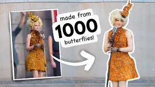 I made Effie's Butterfly Dress (from The Hunger Games)