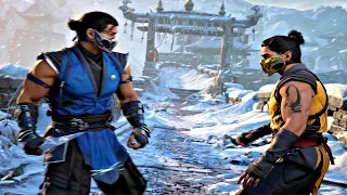 MK1 Scorpion Vs Sub-Zero Fight Scene (MK12 2023) PS5 Mortal Kombat 1