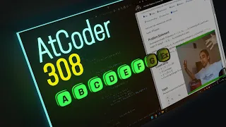AtCoder Beginner Contest 308 - ABCDEF in 50 minutes