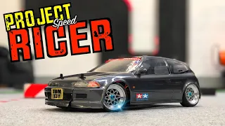 Project 'SPEED' Ricer - Fastest Fwd Tamiya On The Planet - Pt 1