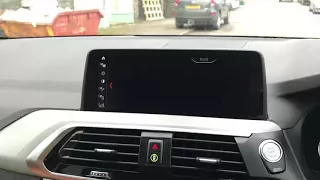 New BMW X3 G01 2018 parking assistant plus