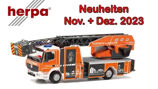 Herpa Modellauto Neuheiten November und Dezember 2023