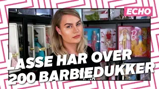 Lasse Brogaards kæmpe samling af Barbie-dukker