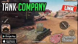 🔴TANK COMPANY DOWNLOAD - For Android/ios Gameplay 2021 | Tank company New beta Gameplay for Android