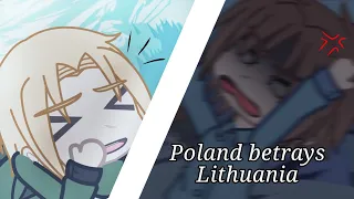 Poland betrays Lithuania | Gacha club | Hetalia