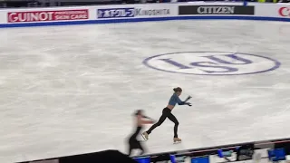 3A   Alexandra TRUSOVA (RUS) SP 2021 Stockholm World Championship Figure Skating (Practice)