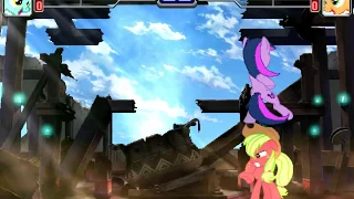 mugen lyra heartstrings vs applejack