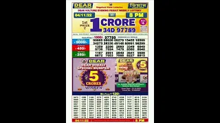 🔴LOTTERY SAMBAD LIVE RESULT 8PM 04/11/22 | NAGALAND DEAR LOTTERY LIVE DRAW TODAY