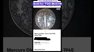 The Selling Price for this DAMAGED Coin is OUTRAGEOUS!!! #therealdeal #livecoinqa