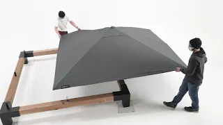 How To: Installing Your Umbrella Top by Toja Grid