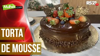 Como preparar torta de mousse de chocolate com frutas vermelhas | @RedeSeculo21 | 05/08/2022